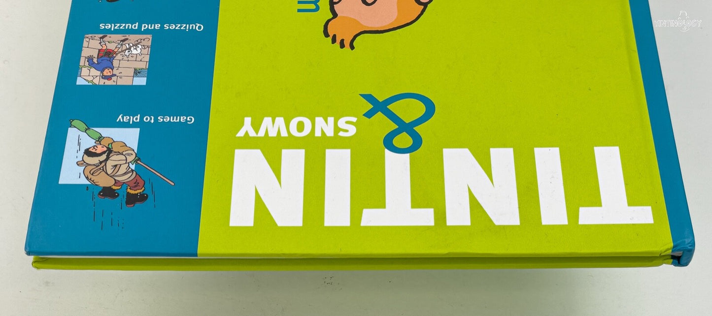 Tintin & Snowy Action Play Book Volume 3 - Hardback Egmont Edition