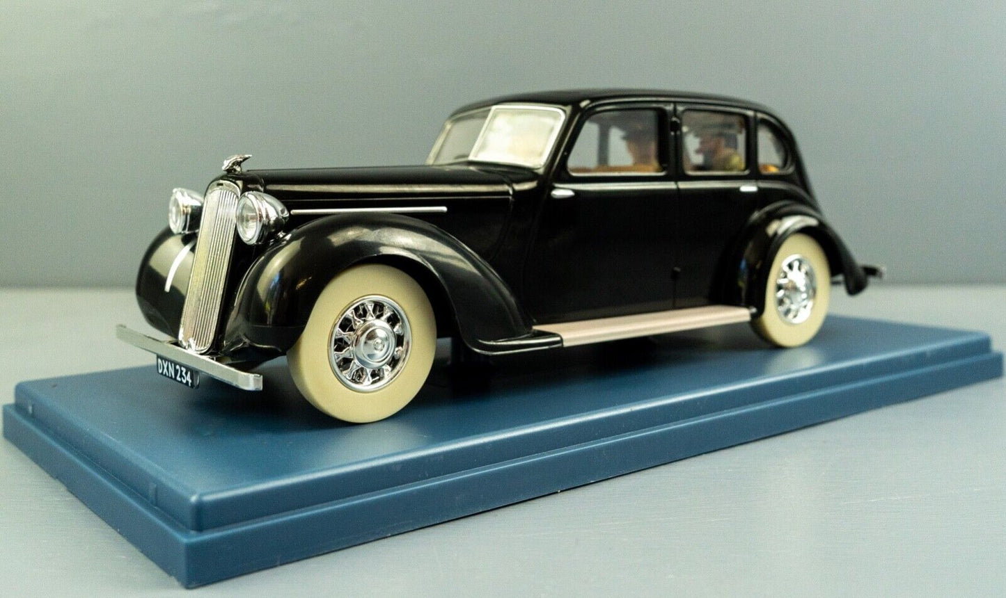 VOITURE TINTIN 1/24 29969 Wronzoff's Pullman Black Island Hachette Model car #69