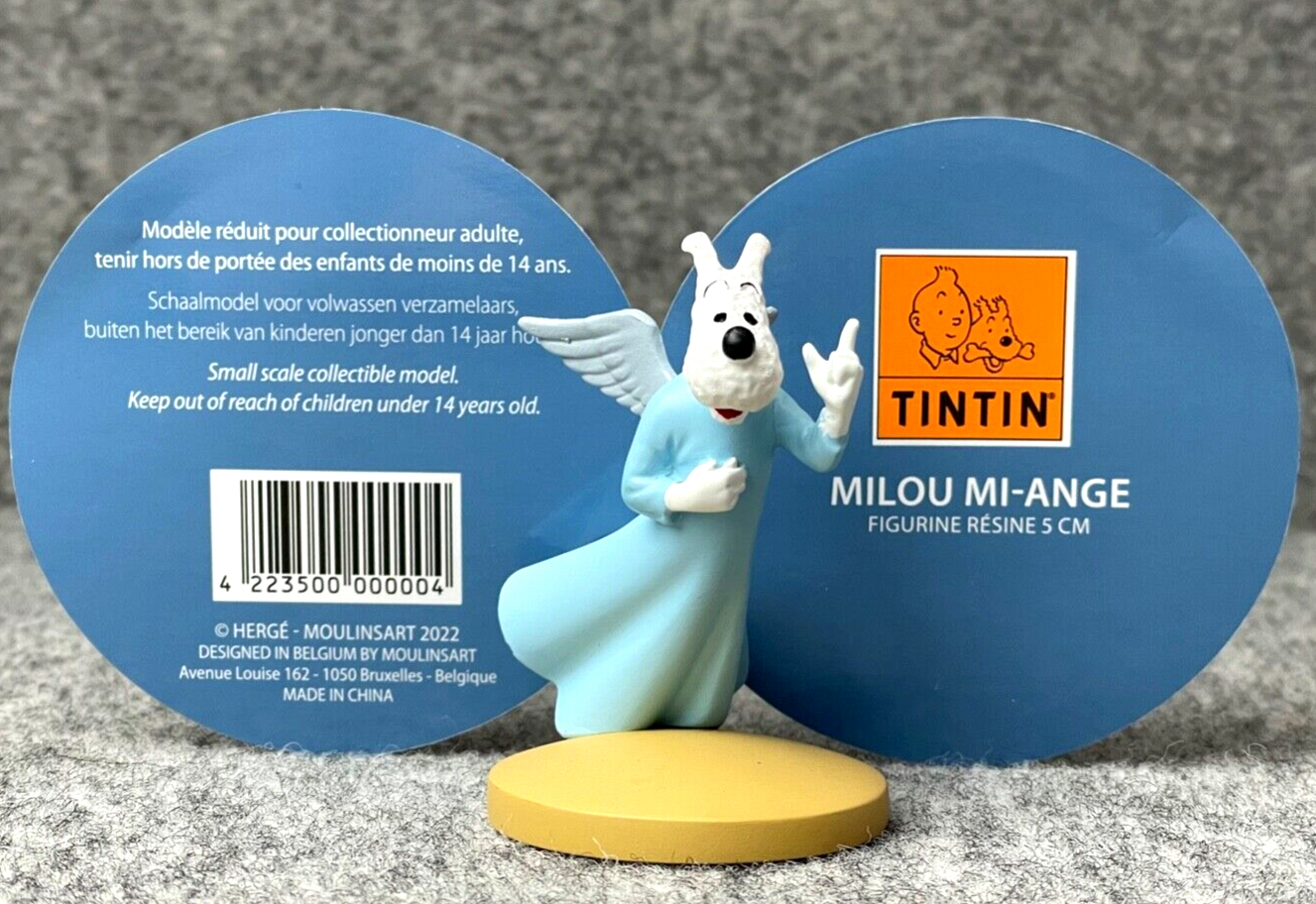 Tintin Figurine Moulinsart 42235: Angel Snowy: Tibet 5cm Officielle Figure 40