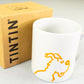 Moulinsart Tintin Calligraphy Character Mug:  Snowy yellow 2022