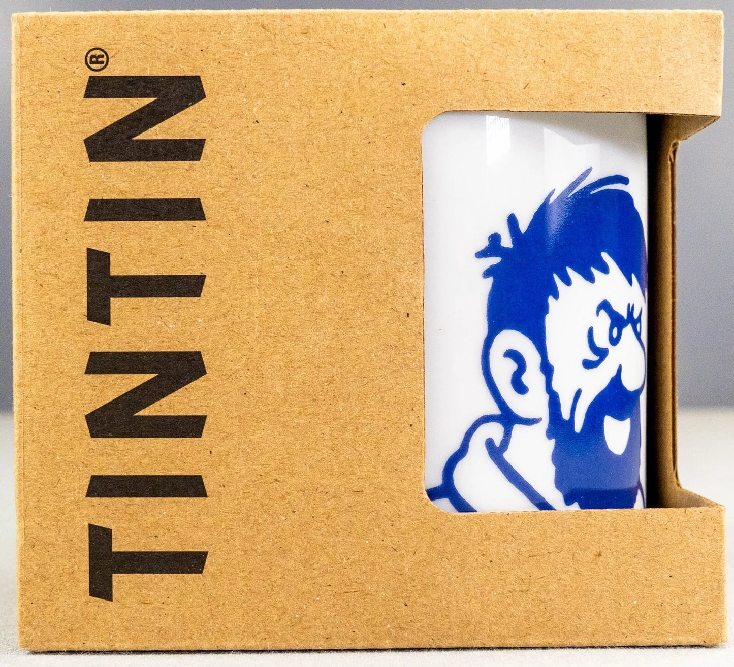 Moulinsart Tintin Calligraphy Character Mug: Haddock blue 2022