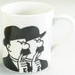 Moulinsart Tintin Calligraphy Character Mug: Thomson and Thompson black 2022