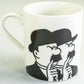 Moulinsart Tintin Calligraphy Character Mug: Thomson and Thompson black 2022