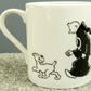 Moulinsart Tintin Mug: Tintin Cigars 47991 B&W Colourised Mug 2022