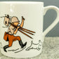 Moulinsart Tintin Mug: Tintin Congo 47989 B&W Colourised Mug 2022