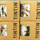 Set of 4 Moulinsart Tintin Mugs:  B&W and Colourised Mug Set 2022