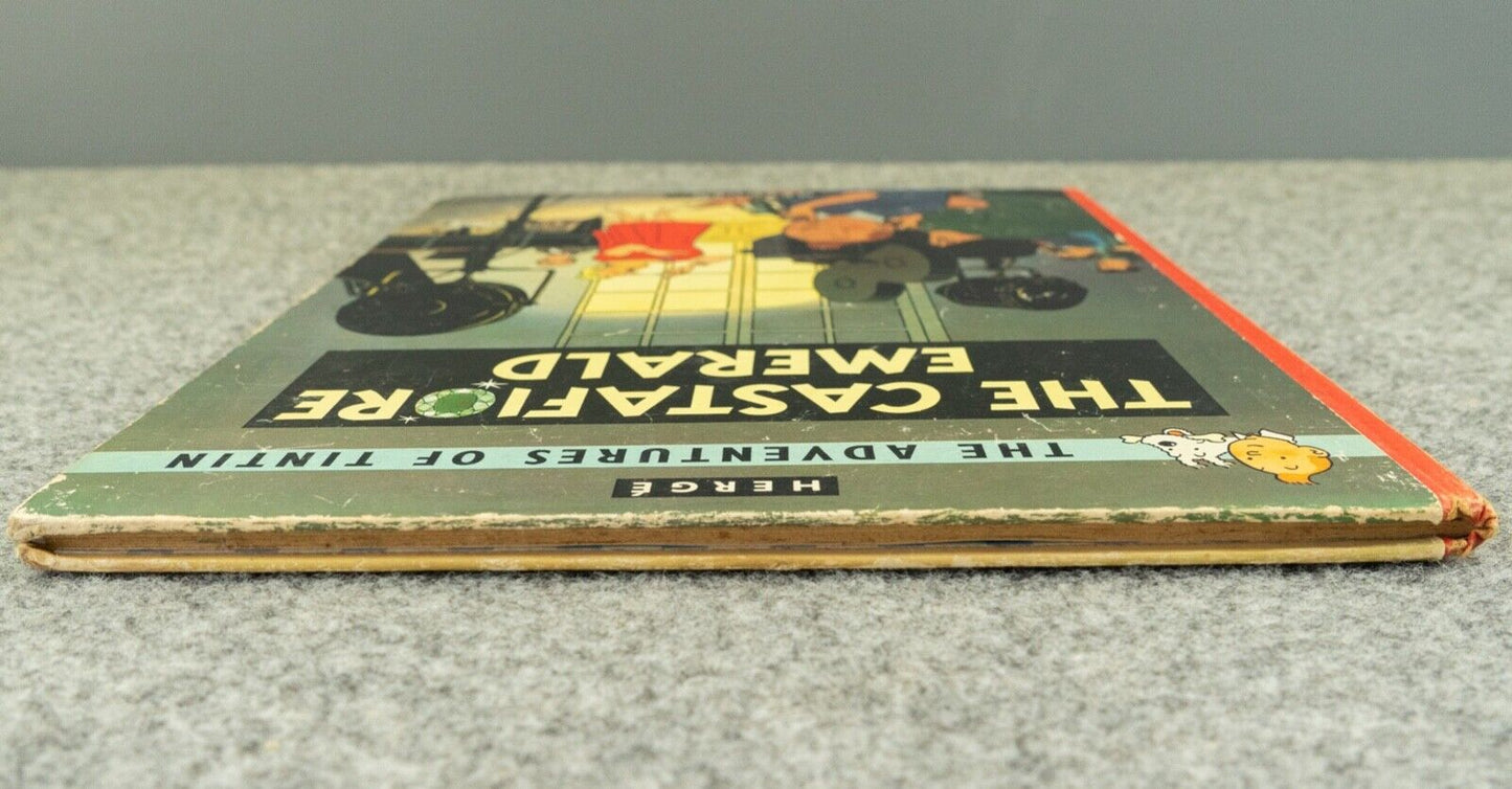 THE CASTAFIORE EMERALD Methuen 1963 1st Edition Hardback Rare Tintin book Herge EO
