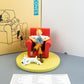 Statuette Moulinsart 46404 Tintin & Snowy @ home "Les Icones" 16cm Resin Model