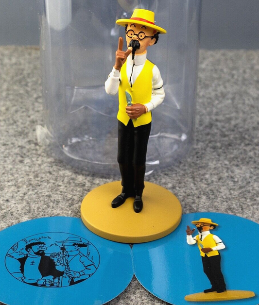 Tintin Figurine Moulinsart 42211 Calculus Gardener: Castafiore Emerald Figure 28