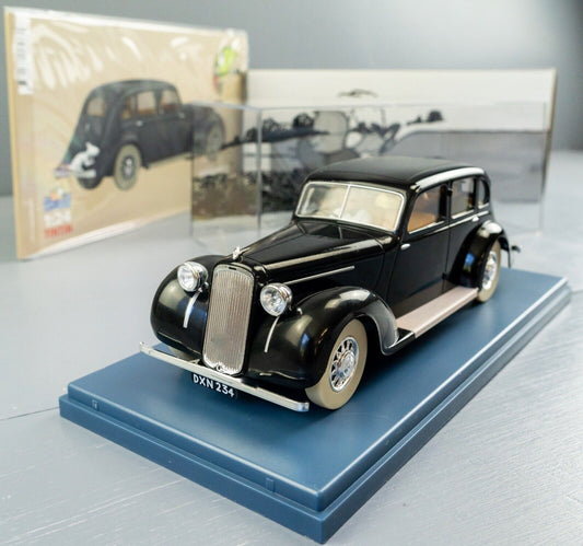 VOITURE TINTIN 1/24 29969 Wronzoff's Pullman Black Island Hachette Model car #69