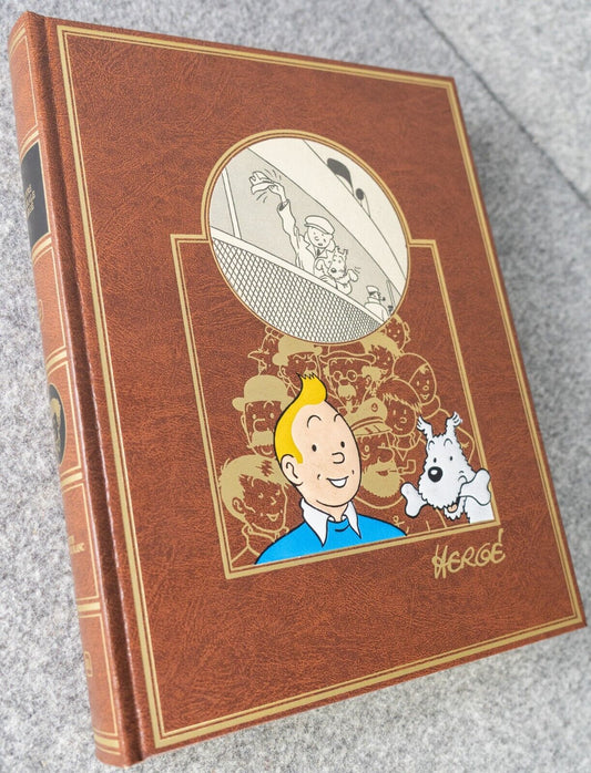 Rombaldi Tintin Volume 12 8x B&W mini Facsimiles - 1st Edition 1986 Herge EO