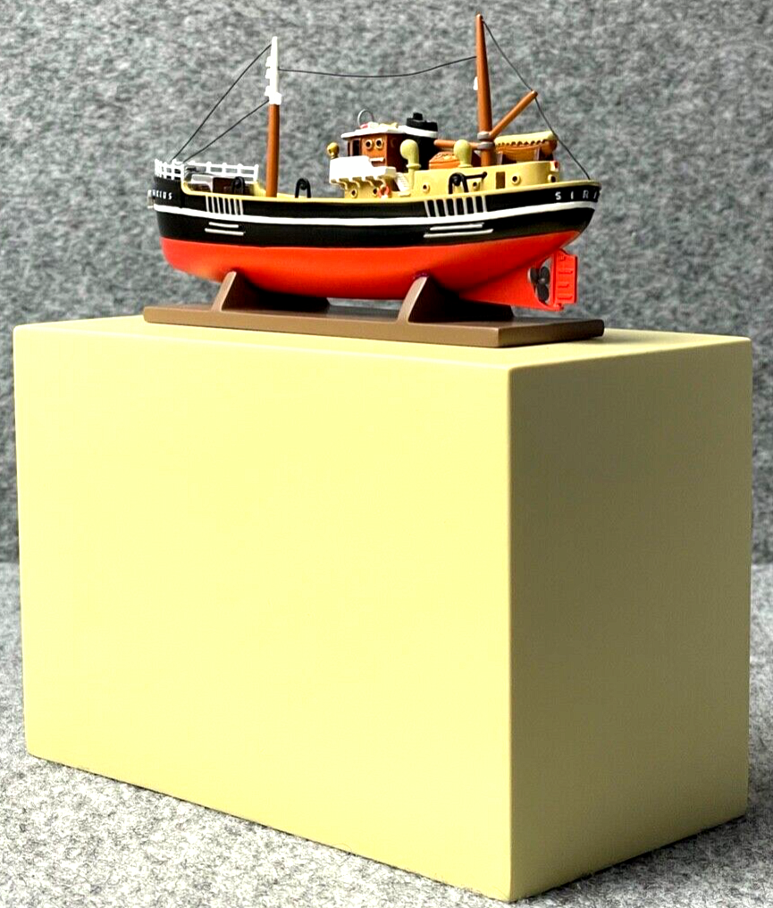 Statuette Moulinsart 46021 "The Sirius" Musee Imaginaire Tintin 19cm Resin Model Ship