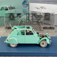 VOITURE TINTIN 1/24 29911 Crashed 2CV Car: Castafiore Emerald Hachette Model #11