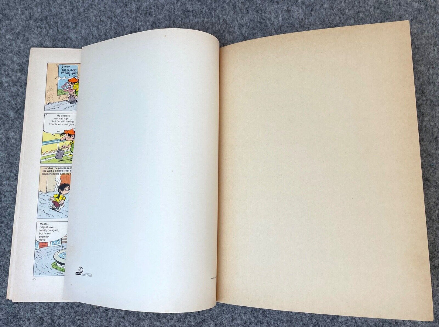 Iznogoud the Infamous Vintage Comic Book - 1977 Egmont UK Paperback 1st Edition