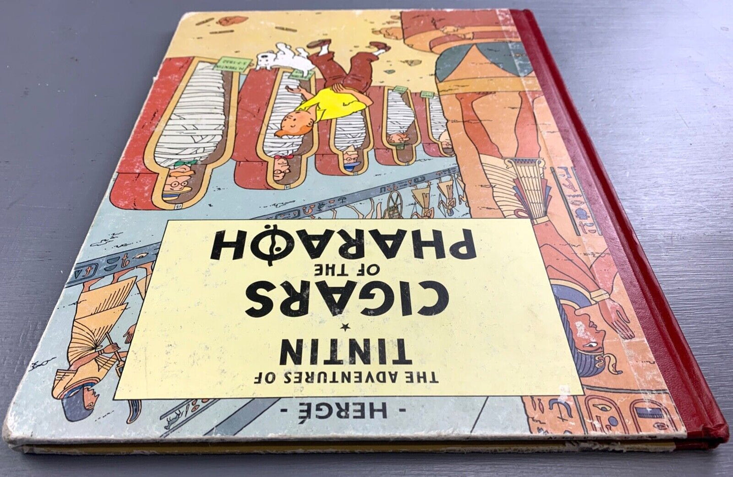 Cigars of the Pharaoh - Egmont 2008 1st UK Colour Facsimile Edition HB book Herge
