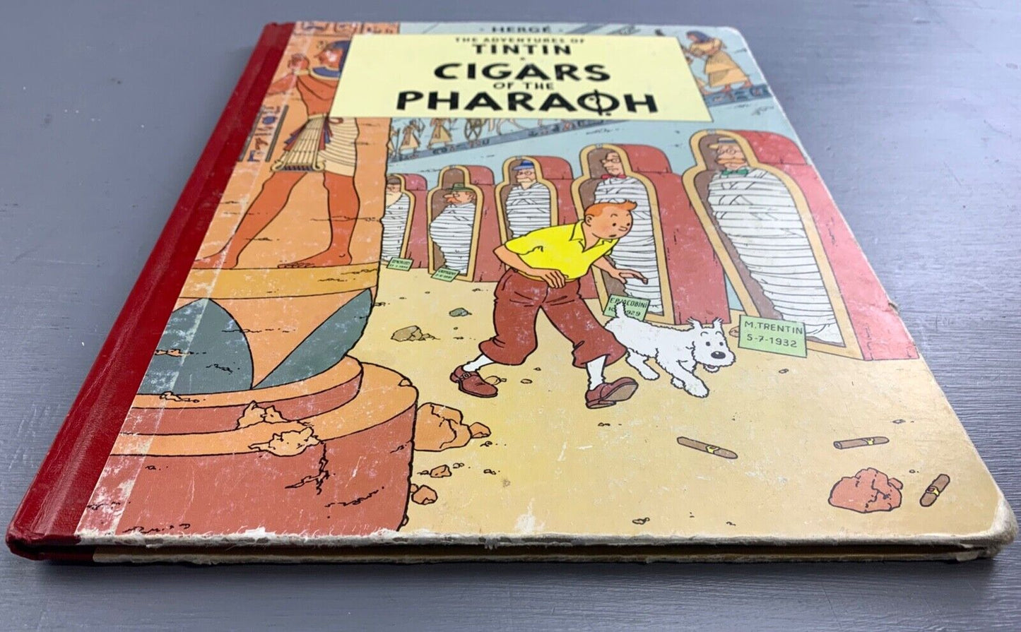 Cigars of the Pharaoh - Egmont 2008 1st UK Colour Facsimile Edition HB book Herge