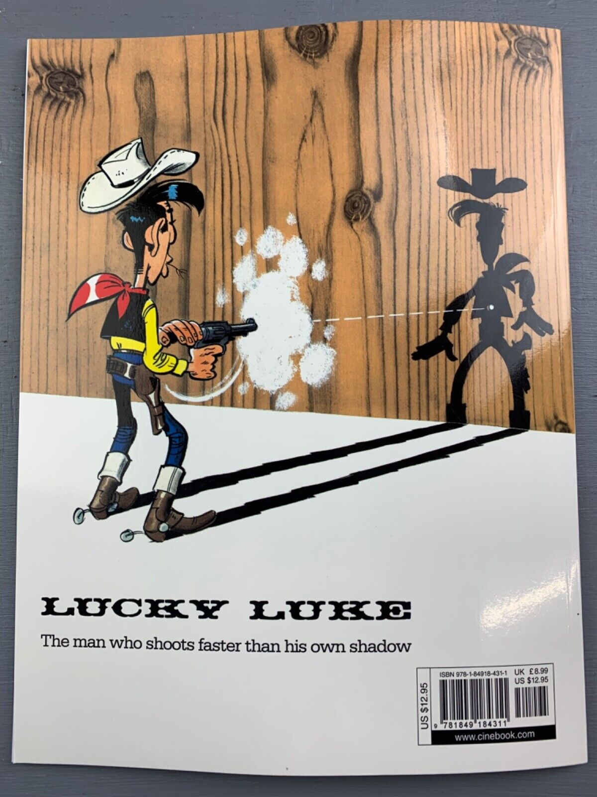 Lucky Luke Volume 71: A Cowboy in Paris - Cinebook Paperback UK Comic Book