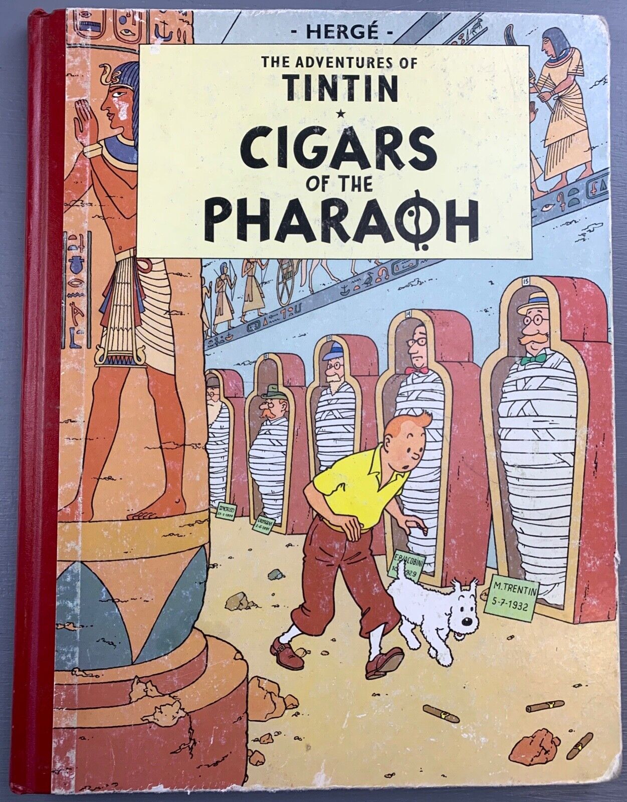 Cigars of the Pharaoh - Egmont 2008 1st UK Colour Facsimile Edition HB book Herge