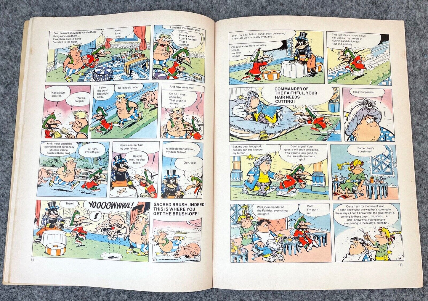 Iznogoud the Infamous Vintage Comic Book - 1977 Egmont UK Paperback 1st Edition