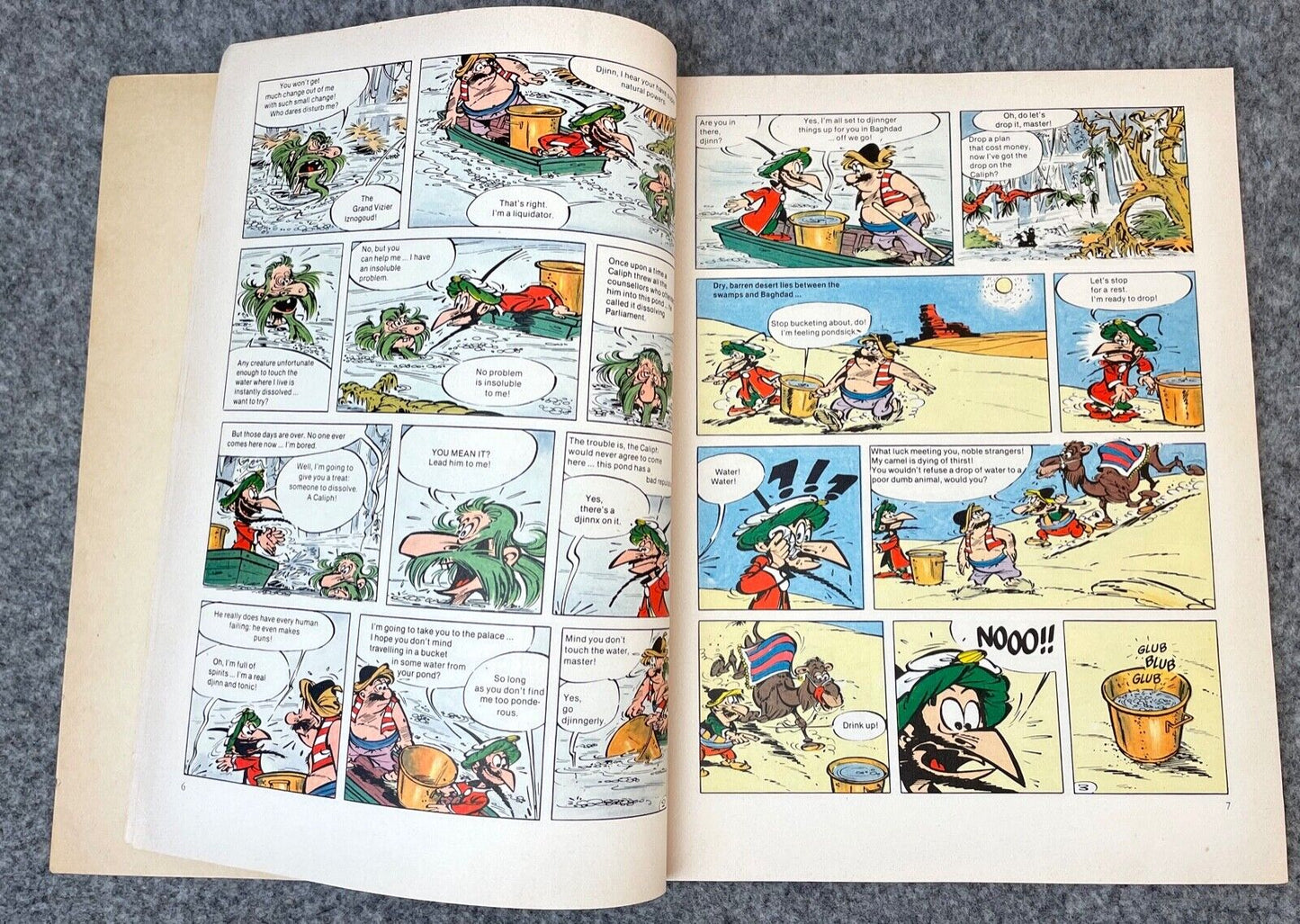 Iznogoud the Infamous Vintage Comic Book - 1977 Egmont UK Paperback 1st Edition