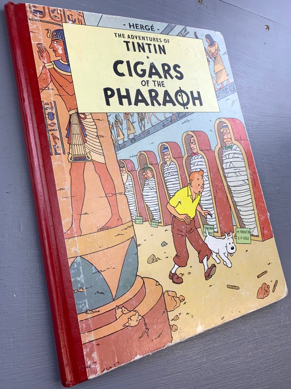 Cigars of the Pharaoh - Egmont 2008 1st UK Colour Facsimile Edition HB book Herge