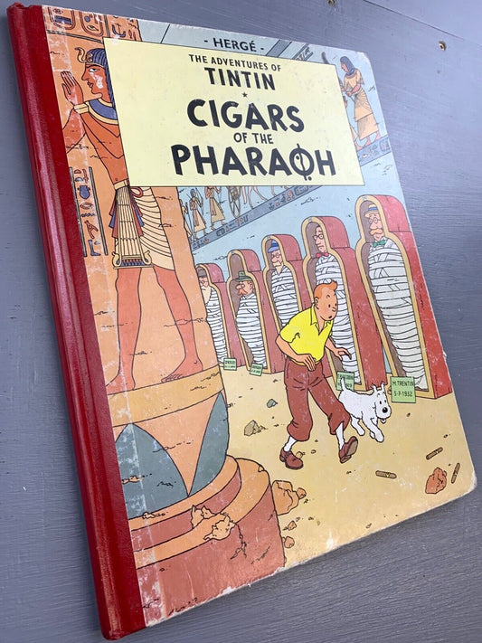 Cigars of the Pharaoh - Egmont 2008 1st UK Colour Facsimile Edition HB book Herge