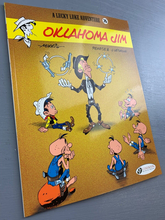 Lucky Luke Volume 76: Oklahoma Jim - Cinebook Paperback UK Comic Book