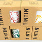 Set of x5 Moulinsart Tintin Character Mugs: Mug Set 2022 Ceramic Cup Mug