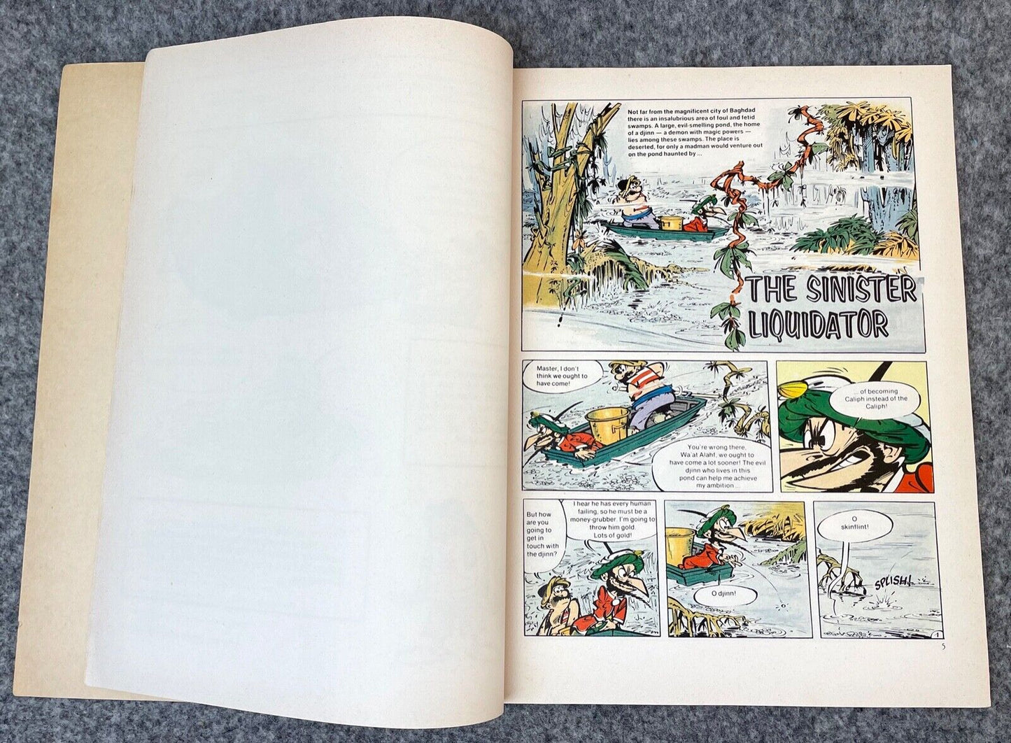 Iznogoud the Infamous Vintage Comic Book - 1977 Egmont UK Paperback 1st Edition