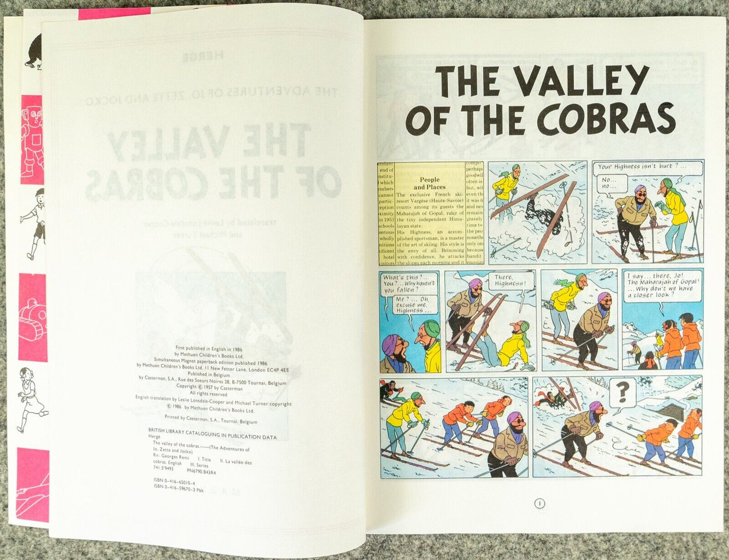 Jo, Zette and Jocko Vally of the Cobras - Magnet 1986 UK Paperback 1st Edition