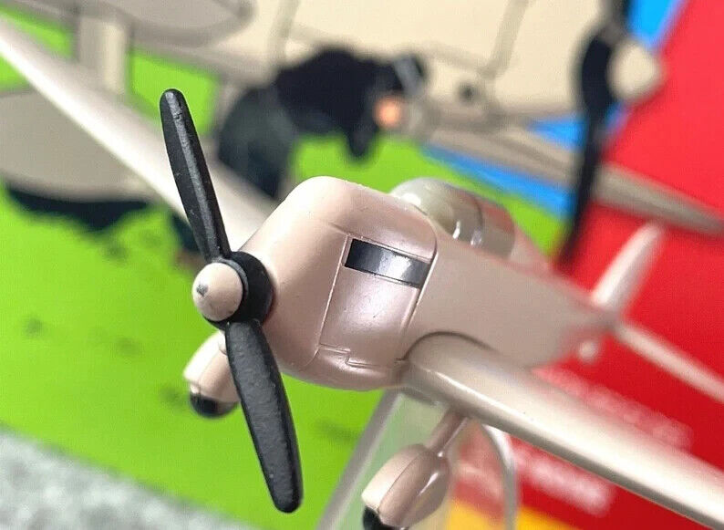 Hachette Tintin Plane #18 Beige Plane: Black Island Moulinsart Model Avion