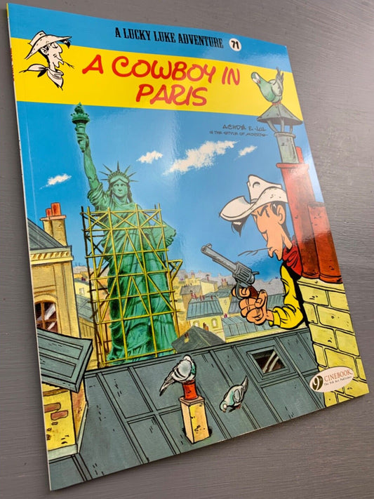 Lucky Luke Volume 71: A Cowboy in Paris - Cinebook Paperback UK Comic Book