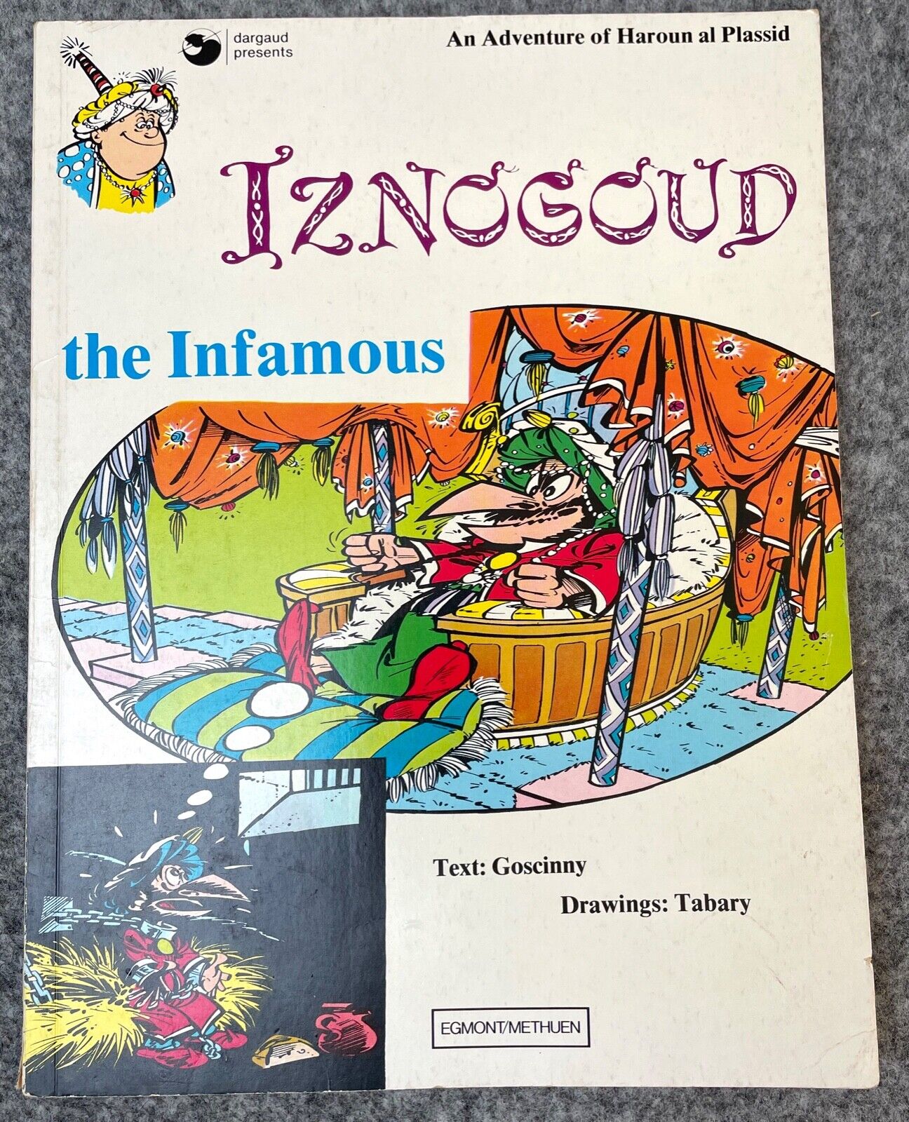 Iznogoud the Infamous Vintage Comic Book - 1977 Egmont UK Paperback 1st Edition