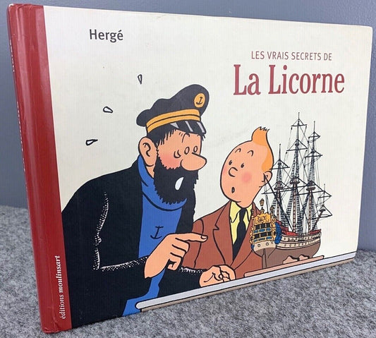 Vrais Secrets De La Licorne 2006 1st "Le Soir" Strip Edition HB Tintin Herge EO
