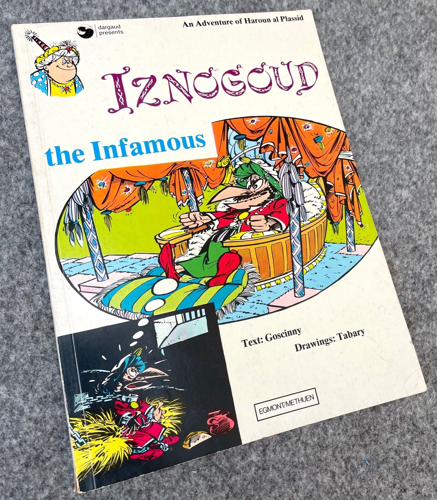 Iznogoud the Infamous Vintage Comic Book - 1977 Egmont UK Paperback 1st Edition