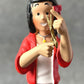 Tintin Figurines Officielle #91 Gypsy girl Miarka Castafiore Emerald resin model