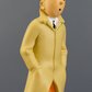 Figurine Moulinsart 42190 Tintin in Trenchcoat 12cm Resin Officielle Figure 1