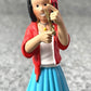 Tintin Figurines Officielle #91 Gypsy girl Miarka Castafiore Emerald resin model