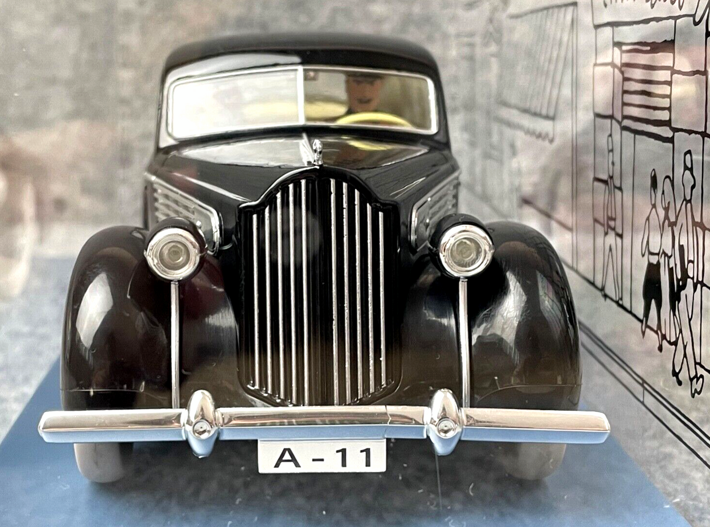 VOITURE TINTIN 1/24 29928 Packard 6: King Ottokars Sceptre Hachette car #28