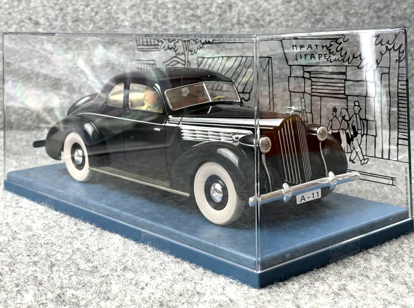 VOITURE TINTIN 1/24 29928 Packard 6: King Ottokars Sceptre Hachette car #28