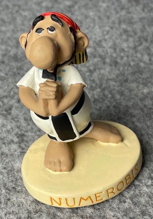Plastoy Asterix Figurine #24 Numerobis Editions Rene 8cm Resin Model Figure
