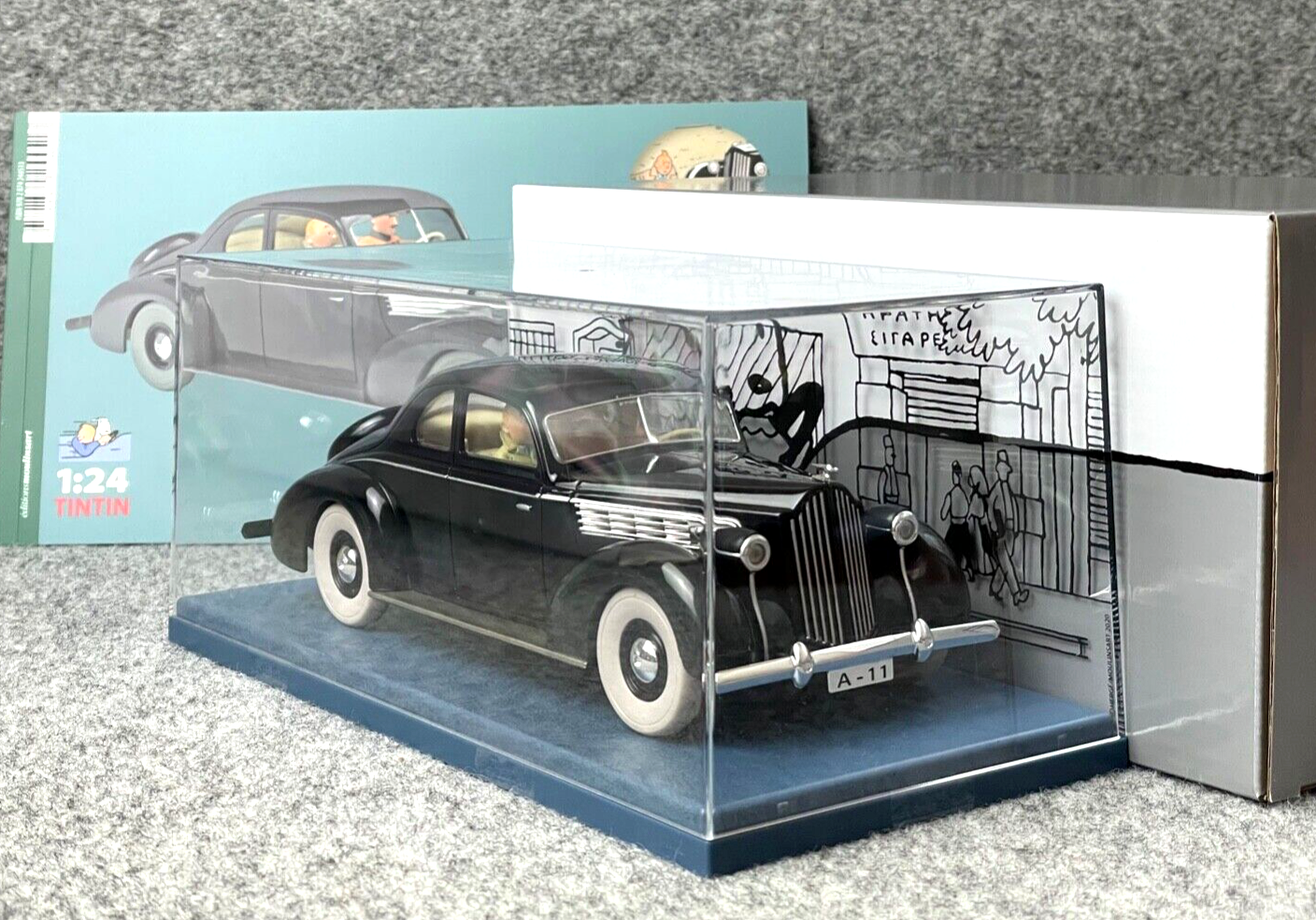 VOITURE TINTIN 1/24 29928 Packard 6: King Ottokars Sceptre Hachette car #28