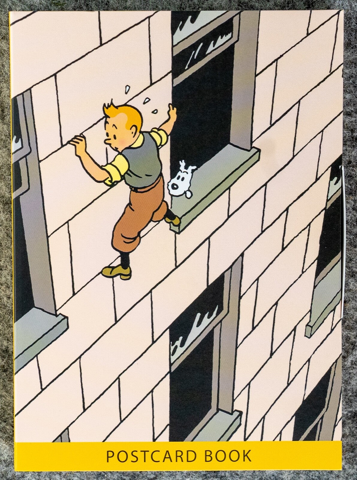 Tintin Book Cover Postcard Set x24 Cards: Herge/Moulinsart Edition