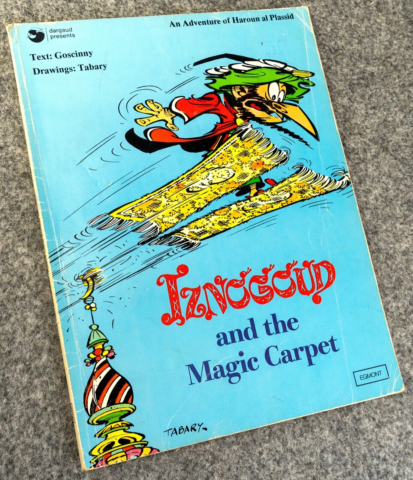 Inzogoud & the Magic Carpet Vintage Comic Book - 1980 Egmont UK Paperback 1st Edition