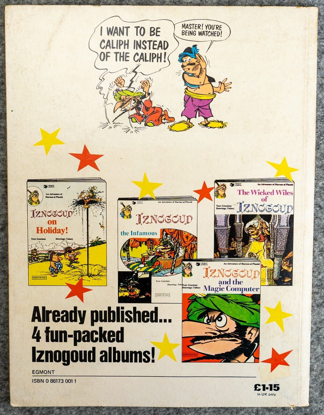 A Carrot for Inzogoud Vintage Comic Book - 1979 Egmont UK Paperback 1st Edition