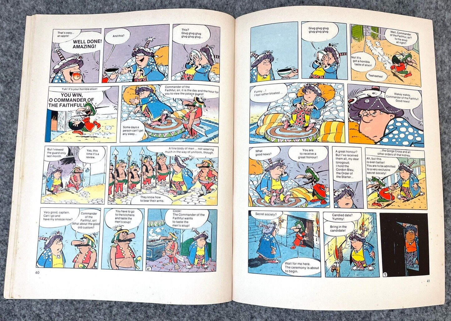 Inzogoud On Holiday!  Vintage Comic Book - 1977 Egmont/Methuen UK Paperback 1st Edition