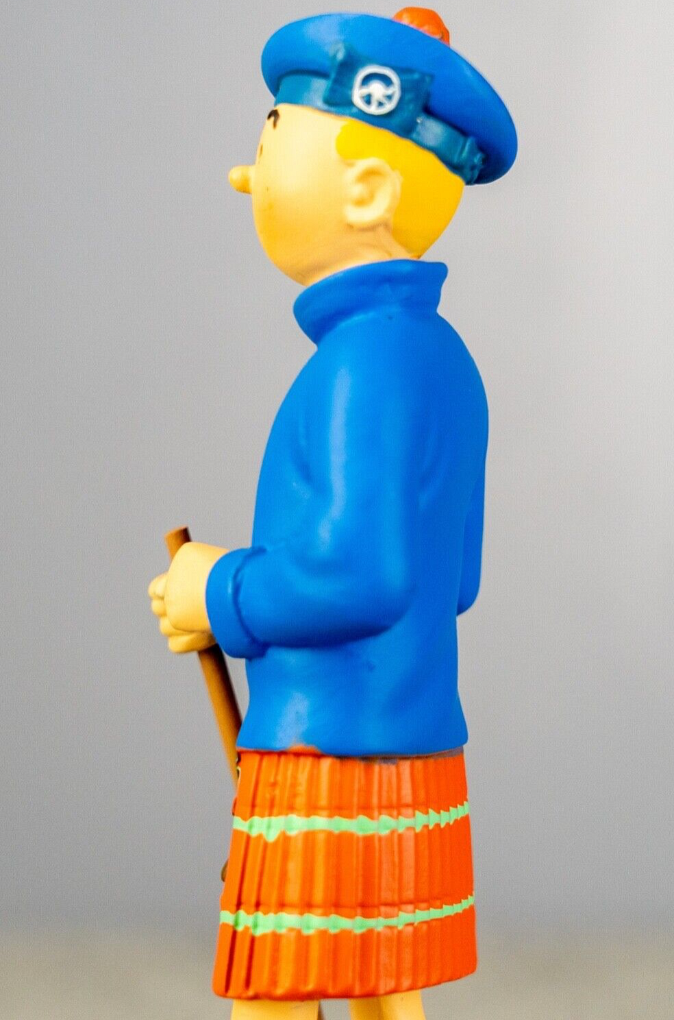 Tintin Figurine Moulinsart 42192 Tintin & Kilt Black Island Officielle Figure 22