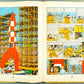 Objectif Lune Comic Book - Casterman 1953 French Hardback 1st Edition Herge