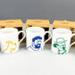 Set of x5 Moulinsart Tintin Character Mugs: Mug Set 2022 Ceramic Cup Mug