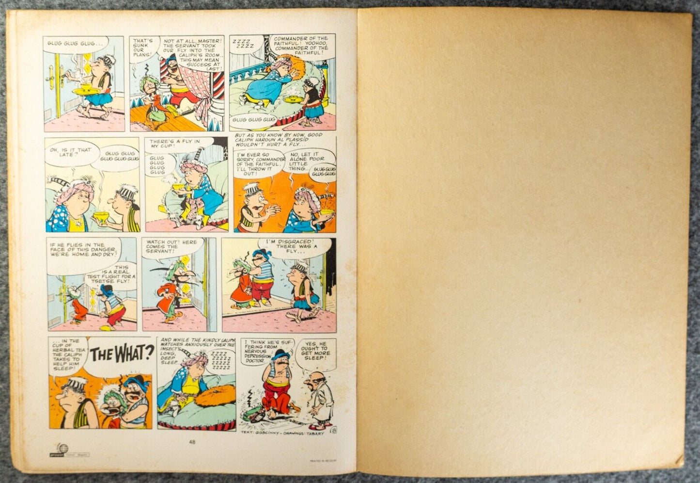 A Carrot for Inzogoud Vintage Comic Book - 1979 Egmont UK Paperback 1st Edition